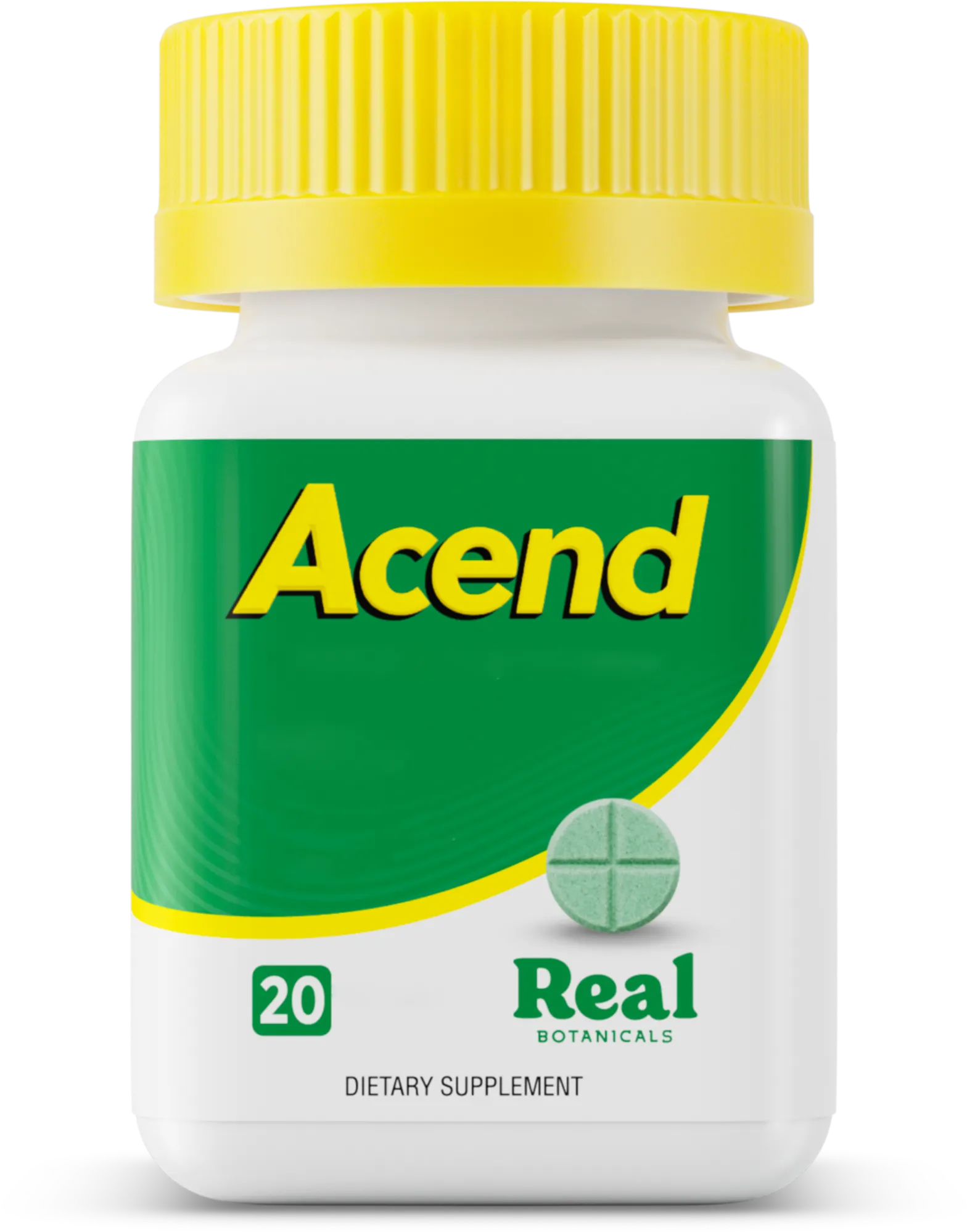 Acend chewable mint tablets bottle